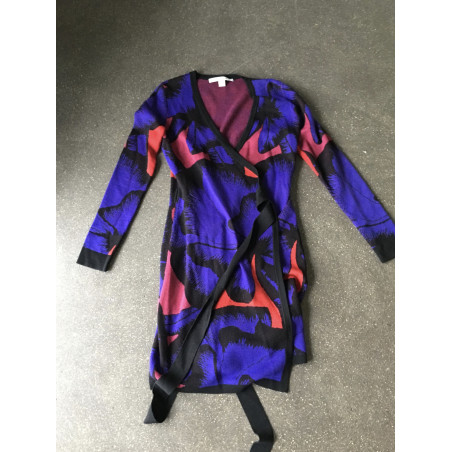 DIANE VON FURSTENBERG Wrap dress wool - Pre-loved Designer Second Hand | LUXURYLOVE