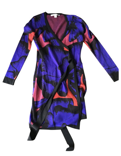 DIANE VON FURSTENBERG Wrap dress wool - Pre-loved Designer Second Hand | LUXURYLOVE