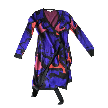 DIANE VON FURSTENBERG Wrap dress wool - Pre-loved Designer Second Hand | LUXURYLOVE