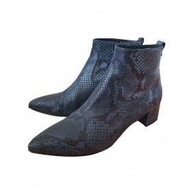 Ankle Boots Snakeskin