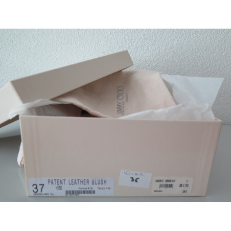 JIMMY CHOO Patent Leather Vibe Pumps - Pre-loved Designer Second Hand | LUXURYLOVE