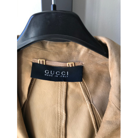GUCCI Wildleder Blazer Gr. 34