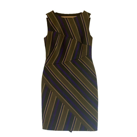 HUGO BOSS Kleid Etui multicolor Gr. 38. NEU