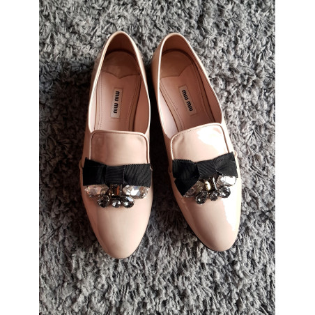 MIU MIU Patent Loafer 39.5