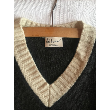LUIS TRENKER Woll-Mix Pullover Strick Gr. M