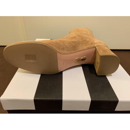 Stiefeletten der AQUAZZURA Firenze braun. Gr. 39. NEU. 