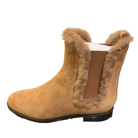 Unnützer Stiefeletten Gr. 38. Camel. NEU. 