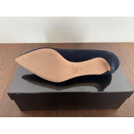 UNÜTZER Pumps Wildleder BLAU. NEU m. Etikett. 