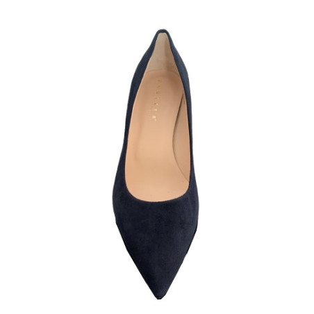 UNÜTZER Pumps Wildleder BLAU. NEU m. Etikett. 