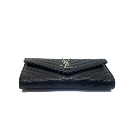 SAINT LAURENT large wallet - Pre-loved Designer Second Hand | LUXURYLOVE