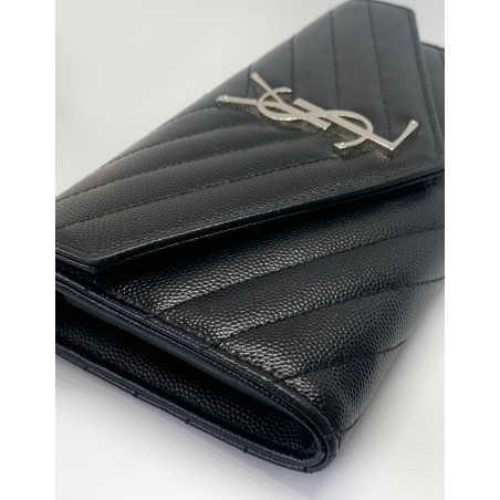 SAINT LAURENT large wallet - Pre-loved Designer Second Hand | LUXURYLOVE