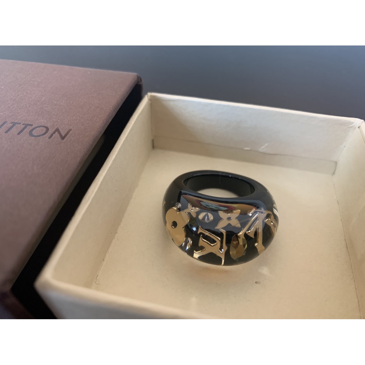 Buy [Used] LOUIS VUITTON Phone Ring Louise Smartphone Ring Plated