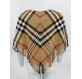 BURBERRY Check Wolle Cashmere Poncho
