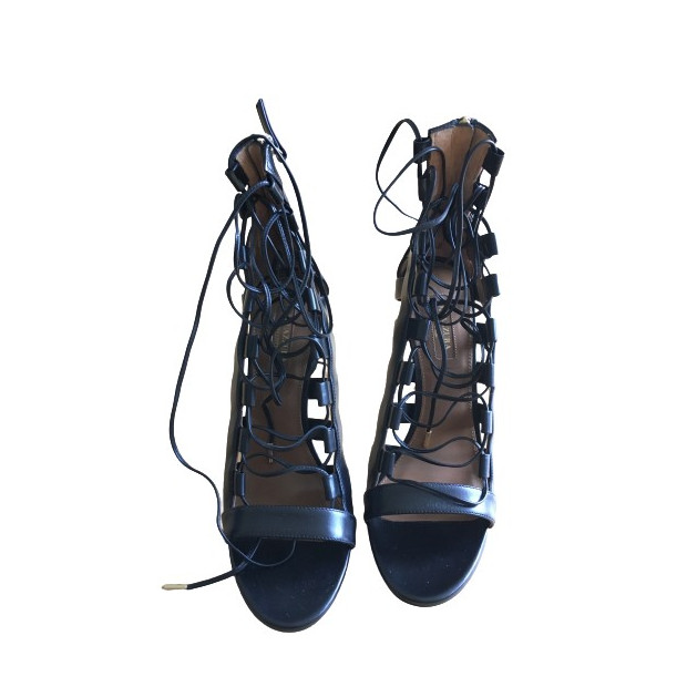 AQUAZZURA Amazon Heels - Pre-loved Designer Second Hand | LUXURYLOVE