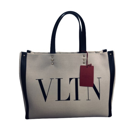 VALENTINO GARAVANI Garavani Tote Bag VLTN - NEW - Pre-loved Designer Second Hand | LUXURYLOVE