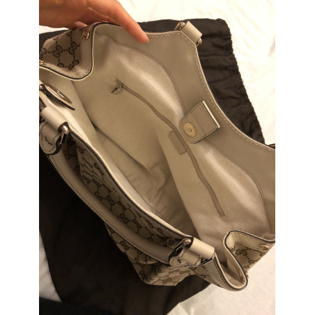 GUCCI GG Monogram Handtasche braun. Sehr guter Zustand.