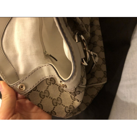 GUCCI GG Monogram Handtasche braun. Sehr guter Zustand.