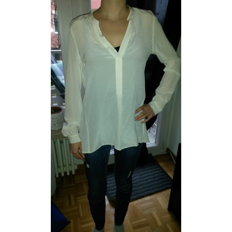 CLOSED Seidenbluse weiss - Pre-loved Designer Second Hand | LUXURYLOVE