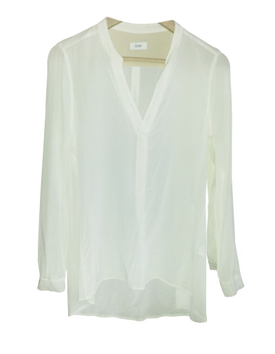 CLOSED Silk blouse white - Pre-loved Designer Second Hand | LUXURYLOVE
