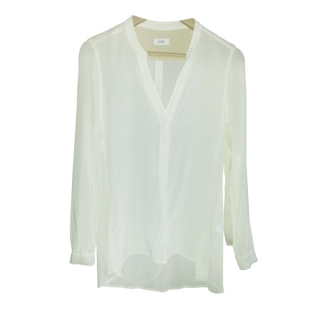 CLOSED Silk blouse white - Pre-loved Designer Second Hand | LUXURYLOVE