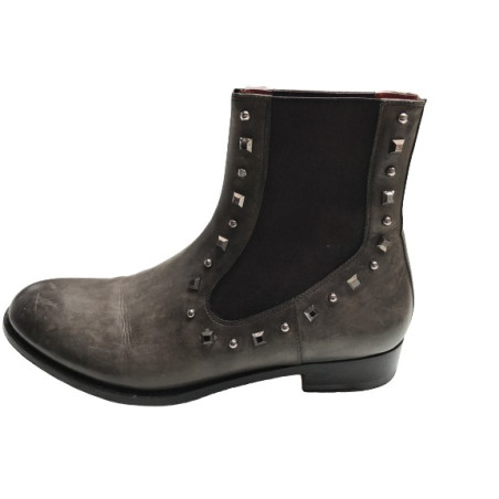 ATTILIO GIUSTI LEOMBRUNI  Stiefeletten schwarz Gr. 39. 