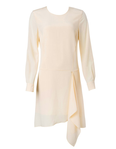 STRENESSE Apricot silk dress - Pre-loved Designer Second Hand | LUXURYLOVE