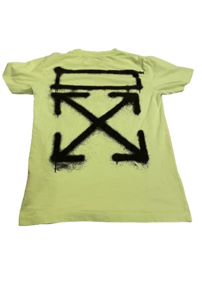 neon-grün T-Shirt S. Zustand Sehr OFF-WHITE guter Gr.