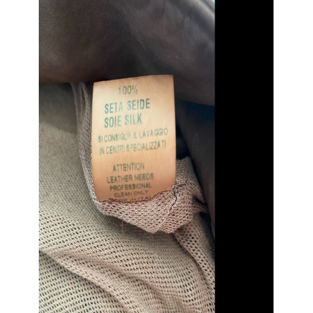 GIORGIO BRATO Leather coat - Pre-loved Designer Second Hand | LUXURYLOVE