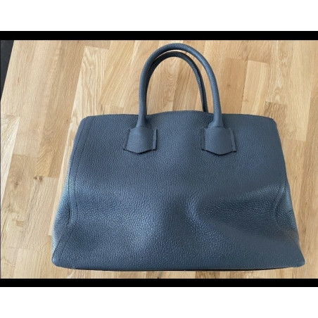 FURLA Handtasche Leder blau. Sehr guter Zustand