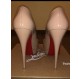 CHRISTIAN LOUBOUTIN Lady Peep 150 Lackleder nude Gr. 40.5. Sehr guter Zustand 