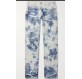 CELINE Jeans Damen 2021 Batiklook blau-weiss Gr. 27. NEU mit Etikett