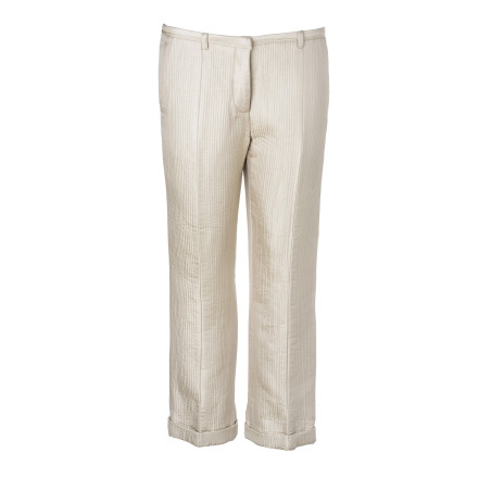 MIU MIU 7/8 padded pants - NEW - Pre-loved Designer Second Hand | LUXURYLOVE