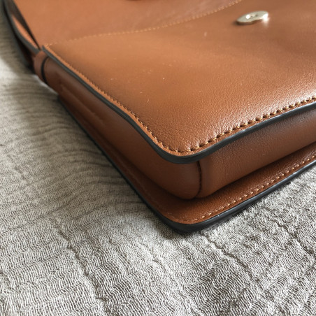 CHLOÉ Faye Bag small Leder cognac. Sehr guter Zustand 