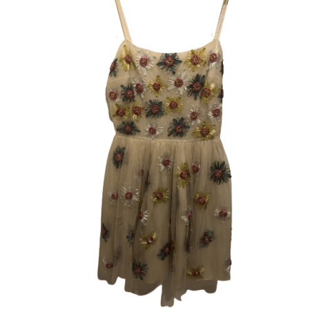 RED VALENTINO Kleid. Beige. Gr. 40. Sehr guter Zustand. 
