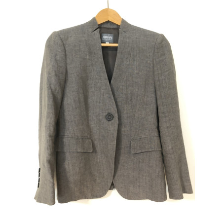ARMANI COLLEZIONI Linen trouser suit - Pre-loved Designer Second Hand | LUXURYLOVE