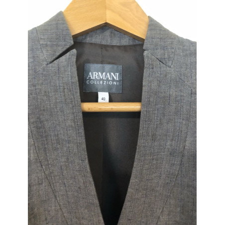 ARMANI COLLEZIONI Linen trouser suit - Pre-loved Designer Second Hand | LUXURYLOVE