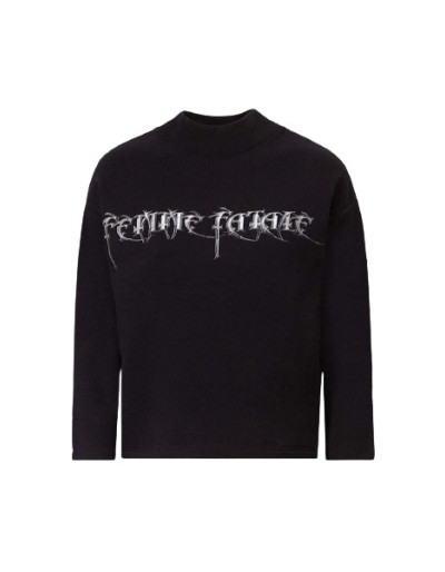 BALENCIAGA Femme Fatale Sweatshirt Black - Pre-loved Designer Second Hand | LUXURYLOVE