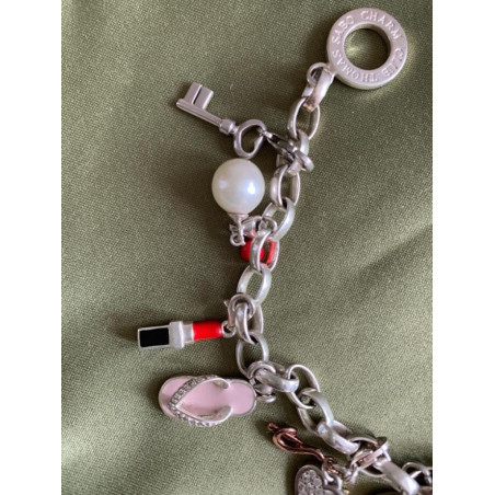 THOMAS SABO Armband mit 9 Charms. Sehr guter Zustand. 