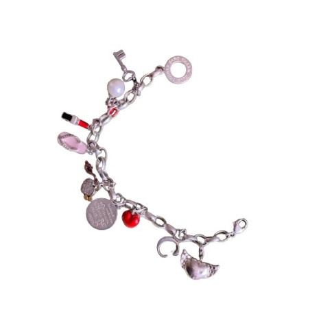 THOMAS SABO Armband mit 9 Charms. Sehr guter Zustand. 