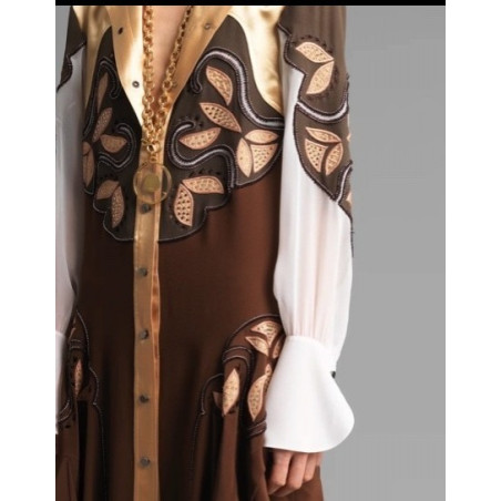 CHLOE Cowboy Shirt Dress. Size M. Zustand NEU. 