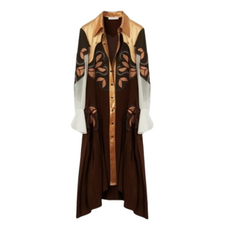 CHLOE Cowboy Shirt Dress. Size M. Zustand NEU. 
