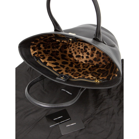 DOLCE & GABBANA Ledershopper schwarz. Zustand NEU