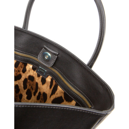 DOLCE & GABBANA Ledershopper schwarz. Zustand NEU