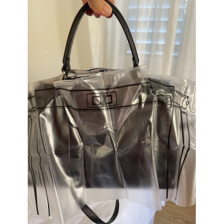 FENDI Peekaboo Tasche Leder schwarz. Sehr guter Zustand
