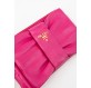 PRADA Bow Clutch Leder pink. Guter Zustand 