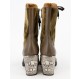 Rylee Baroque Boots Velvet - NEU