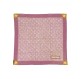 LOUIS VUITTON Monogram Tuch 55 cm Baumwolle rosa. Guter Zustand