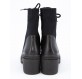 MICHAEL KORS Brea Combat Boots Leder & Textil schwarz Gr. 41.5. Zustand NEU