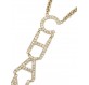 CHANEL Logo Halskette - Sammlerstück - NEU