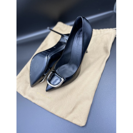 BURBERRY Pumps Leder schwarz Gr. 39.5. Sehr guter Zustand